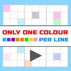 Only One Color Per Line